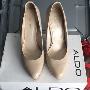 ALDO NUDE PUMPS